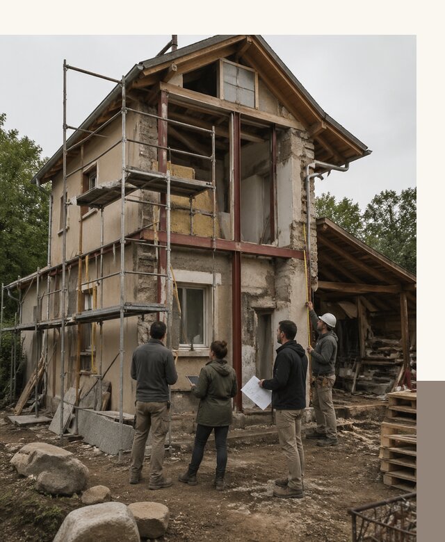Реконструкция загородного дома под ключ в Ачинске от бюро